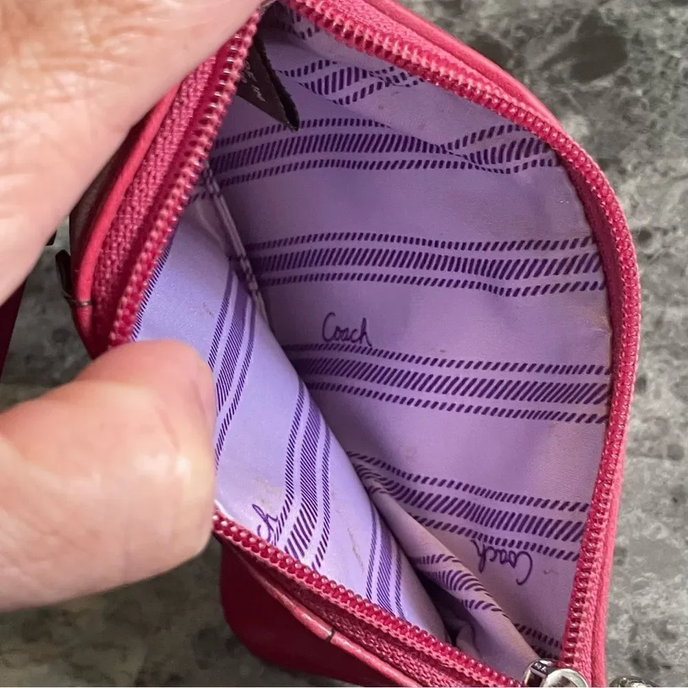Coach coin purse